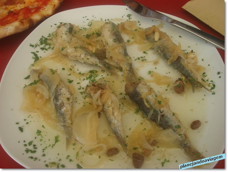 Veneza - prato tipico - Sarde in Saor